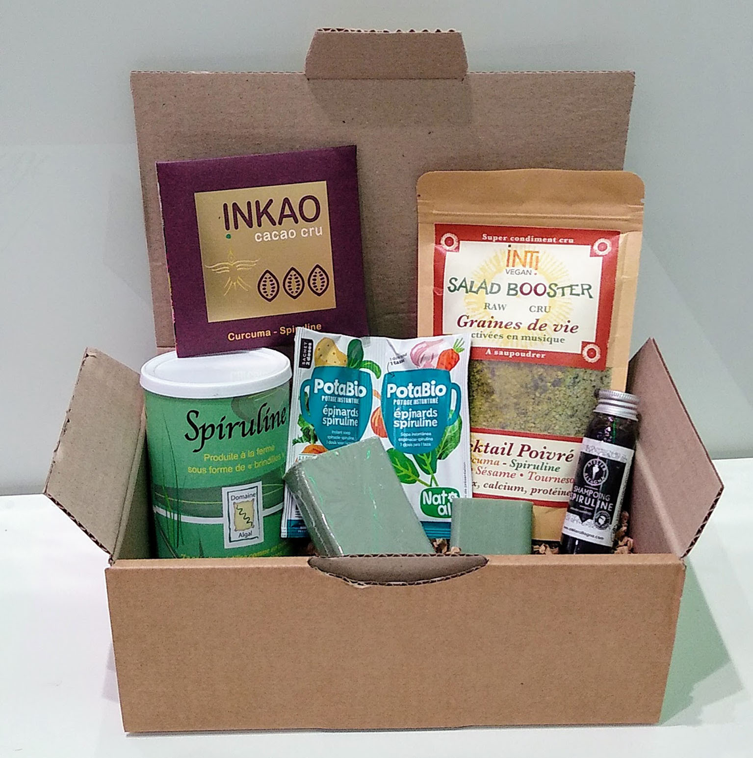 la spiruline en coffret